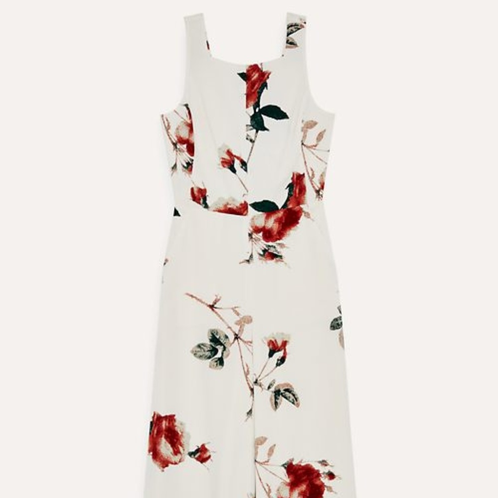 NWT Aritzia Wilfred Ecoulement Jumpsuit floral
